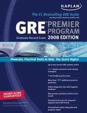 Tapa de Kaplan GRE Exam 2008 Premier Program