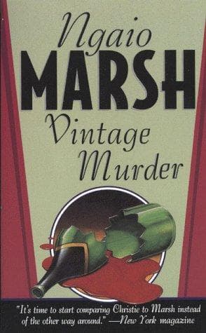 Tapa de Vintage Murder