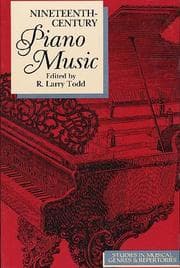 Tapa de Nineteenth-century piano music