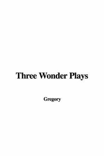 Tapa de Three Wonder Plays