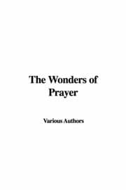 Tapa de The Wonders of Prayer
