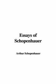 Tapa de Essays of Schopenhauer