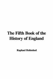 Tapa de The Fifth Book of the History of England