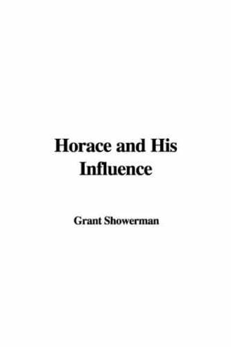 Tapa de Horace and His Influence