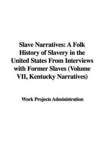 Tapa de Slave Narratives
