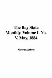 Tapa de The Bay State Monthly, Volume I. No. V, May, 1884