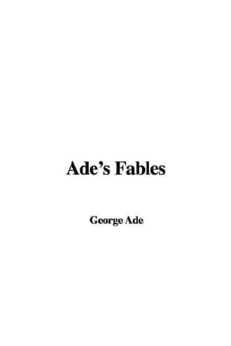 Tapa de Ade's Fables