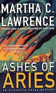 Tapa de Ashes of Aries (Elizabeth Chase Mysteries)