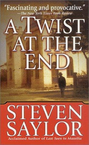 Tapa de A Twist at The End (Novels of Ancient Rome)
