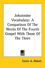 Tapa de Johannine Vocabulary