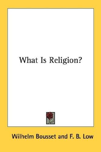 Tapa de What Is Religion?