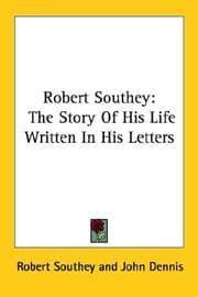 Tapa de Robert Southey