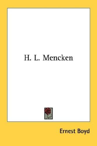 Tapa de H. L. Mencken