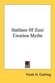 Tapa de Outlines Of Zuni Creation Myths