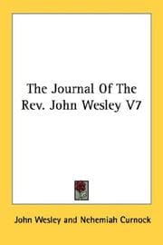 Tapa de The Journal Of The Rev. John Wesley V7