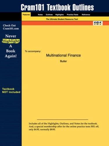 Tapa de Multinational Finance