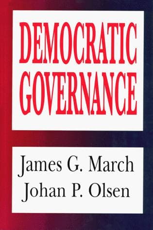 Tapa de Democratic governance