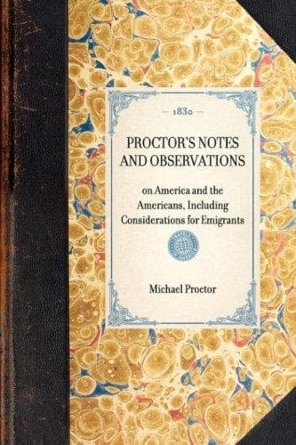 Tapa de Proctor's Notes and Observations