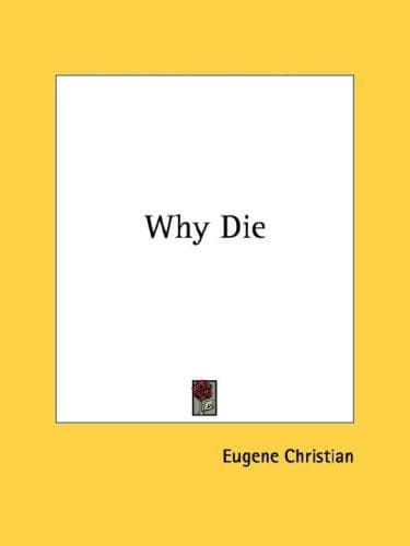 Tapa de Why Die