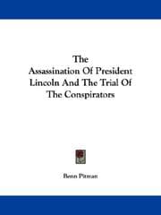 Tapa de The Assassination Of President Lincoln And The Trial Of The Conspirators