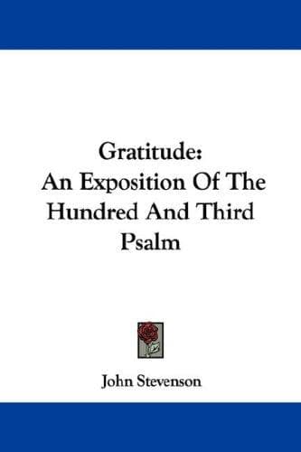 Tapa de Gratitude
