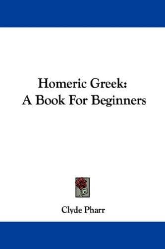 Tapa de Homeric Greek