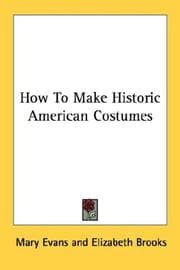 Tapa de How to Make Historic American Costumes