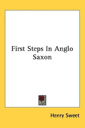 Tapa de First Steps In Anglo Saxon
