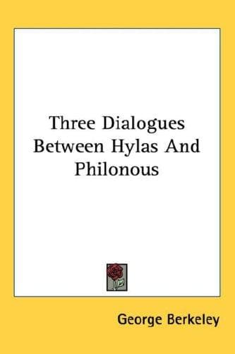 Tapa de Three Dialogues Between Hylas And Philonous