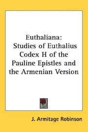 Tapa de Euthaliana