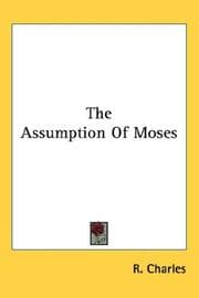 Tapa de The Assumption Of Moses