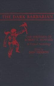 Tapa de The Dark Barbarian