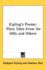 Tapa de Kipling's Poems