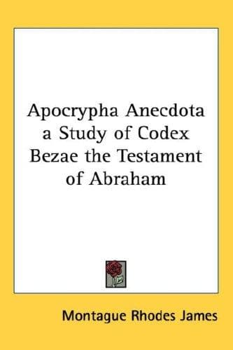 Tapa de Apocrypha Anecdota