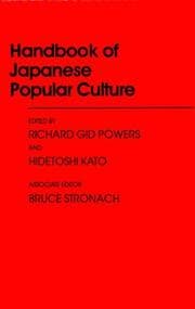 Tapa de Handbook of Japanese popular culture