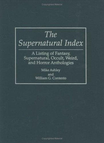 Tapa de The supernatural index