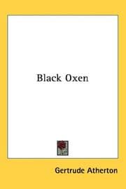 Tapa de Black oxen