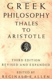 Tapa de Greek Philosophy