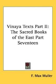 Tapa de Vinaya Texts Part II