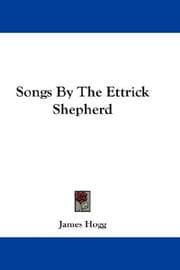 Tapa de Songs By The Ettrick Shepherd