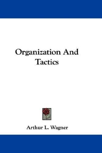 Tapa de Organization And Tactics