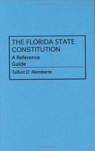Tapa de The Florida state constitution