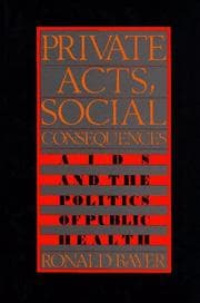 Tapa de Private acts, social consequences