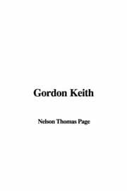 Tapa de Gordon Keith