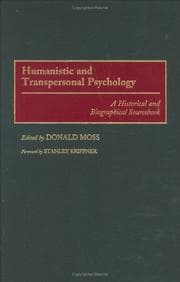 Tapa de Humanistic and Transpersonal Psychology