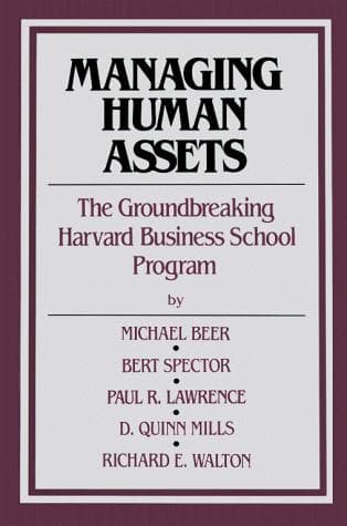 Tapa de Managing human assets