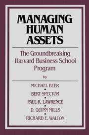 Tapa de Managing human assets