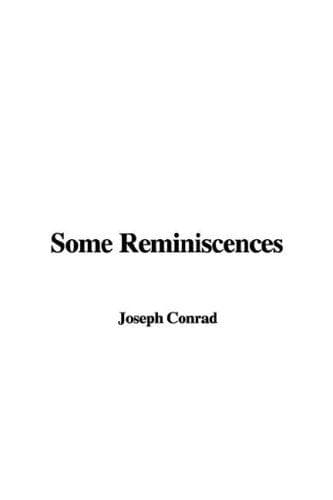 Tapa de Some Reminiscences