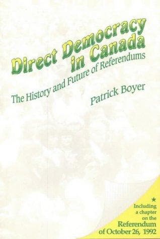Tapa de Direct democracy in Canada