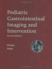 Tapa de Pediatric gastrointestinal imaging and intervention